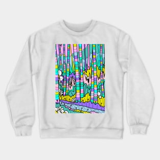 The Pastel Forest Crewneck Sweatshirt